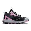 LiNing Youth  Shock Absorption Rebound Mid-Top Outdoor Functional Shoes Kids Shoes Black Gray Pink YKES010-4