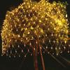 3 Color Fairy Light Garland Waterproof Curtain Light LED Net Mesh String Light  Bedroom Decoration