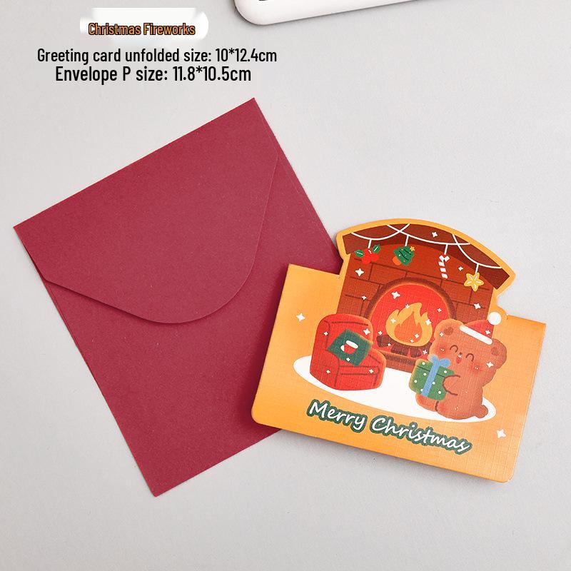 Multifunctional Holiday Greeting Card Set with Envelopes – Perfect for Christmas and Thanksgiving.