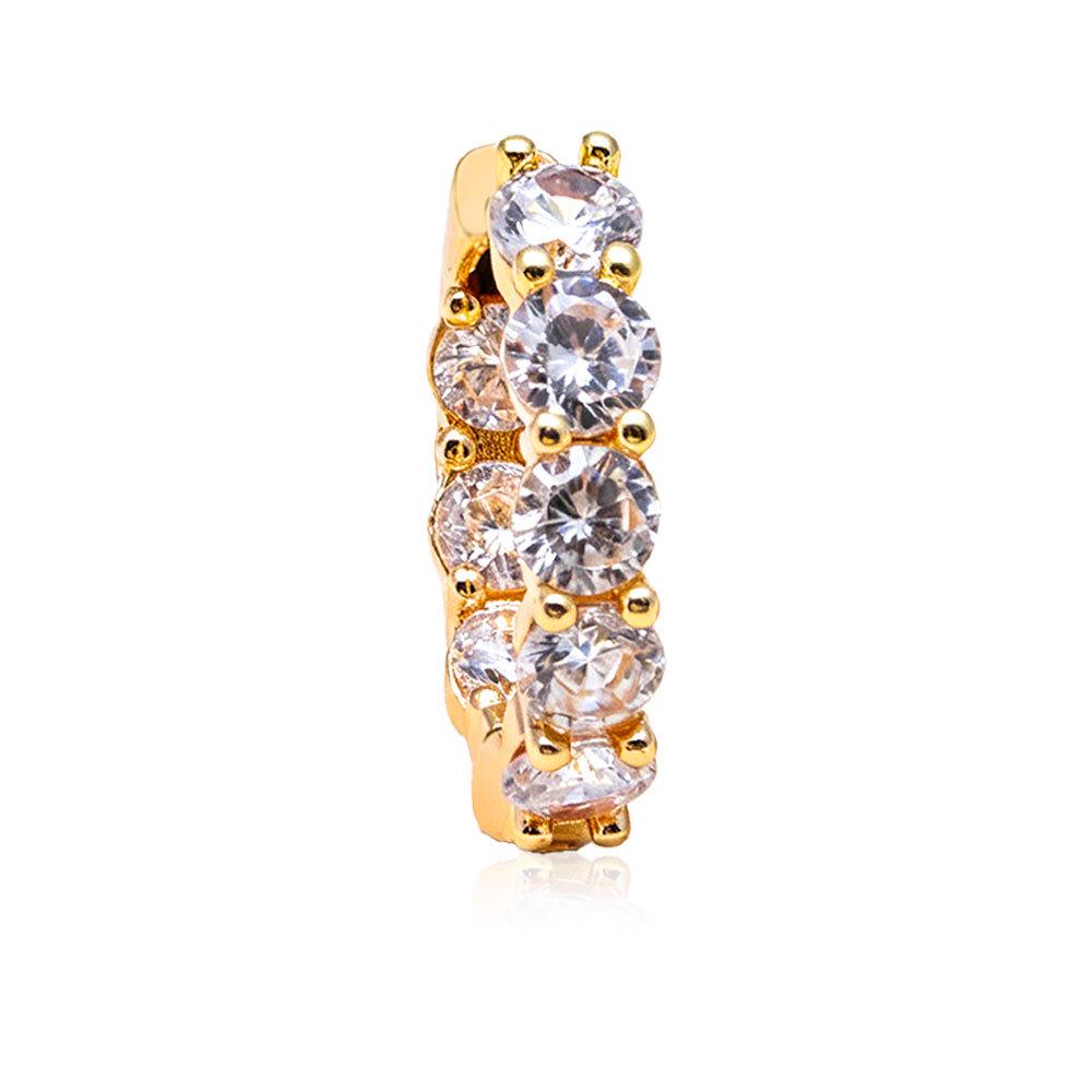 Elegant Zirconia Earrings for Women - High-End, Versatile, Shiny Jewelry