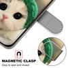 Luxury Painted Leather Case Wallet Book Style Protective Cover for iPhone 16 15 14 13 12 11 Pro MAX 16Pro 15Pro 14Pro 16Plus 15Plus 12mini SE4 (2025)