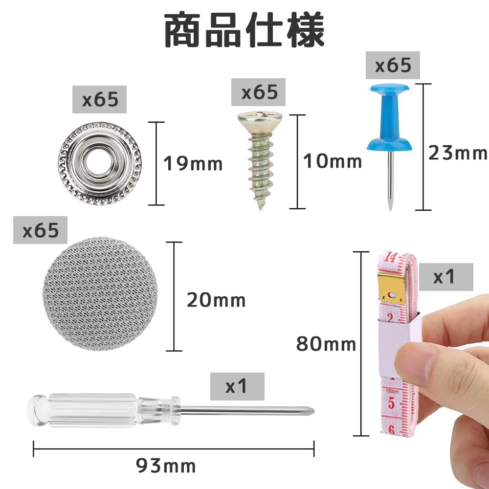 SensaBliss Car Ceiling Sag Repair Buttons Roof Rivets Auto Roof Repair Rivets Retainers Interior