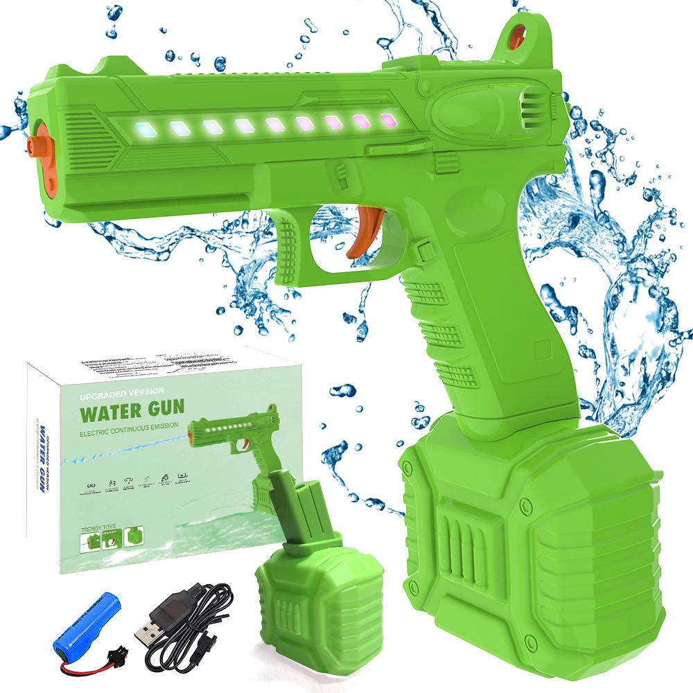 Rechargeable Pulse Electric Water Gun: Automatic High-Pressure Squirt Gun, Continuous Shooting, Certified 3C, Perfect Children's Gift