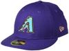New Era Cooperstown Arizona Diamondbacks Low Profile 59FIFTY Size Cap, Purple, 55.8cm