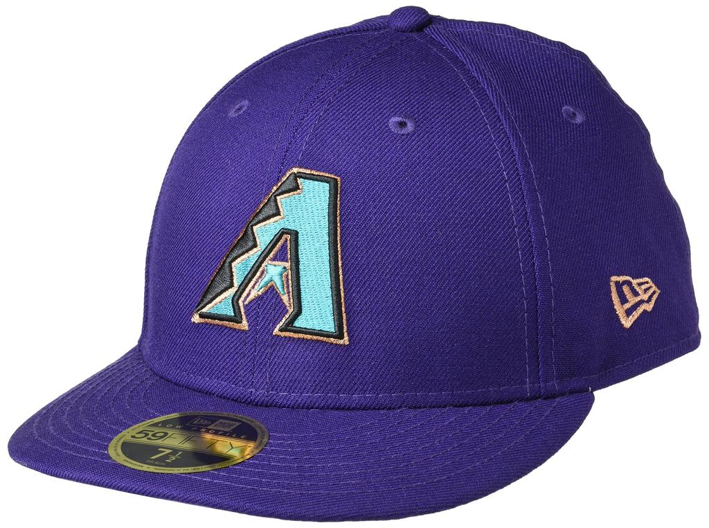 New Era Cooperstown Arizona Diamondbacks Low Profile 59FIFTY Size Cap, Purple, 55.8cm