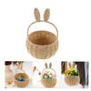 Handkorb aus geflochtenem Rattan Handkorb aus geflochtenem Rattan