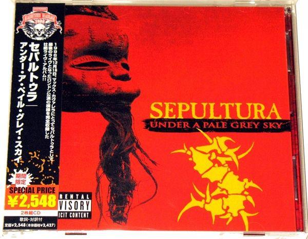 

CD SEPULTURA - Under A Pale Grey Sky RRCY250389 Roadrunner 2008 Japan ObiRock Used