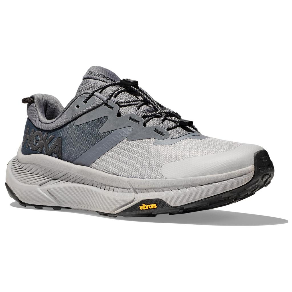 HOKA Transport Castlerock Noir Baskets Homme Gris 1123153-CKBC
