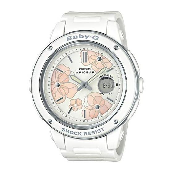 [Casio] Baby G Watch [Domestic Genuine Product] Floral Dial Series BGA-150FL-7AJF Women s White