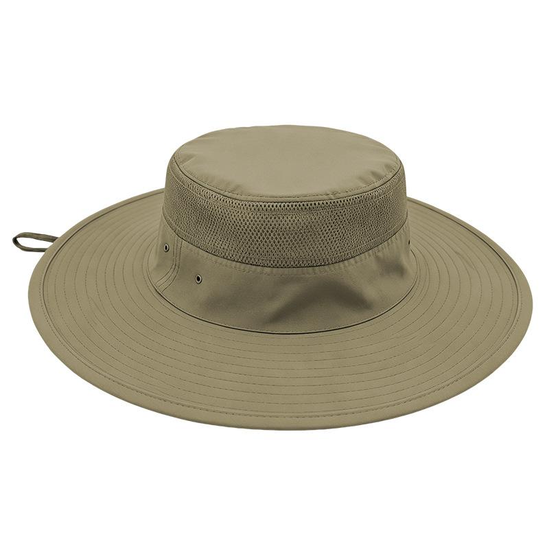 Outdoor Hat Sunscreen Bucket Hat Basin Hat Spring and Summer Men's and Women's Big Edge Hat UV Protection Sun Hat Explosion