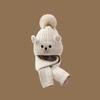 Children'S Two-Piece Hat And Scarf Set For Autumn And Winter Boys And Girls Knitted Scarf Warm And Versatile Woolen Hat