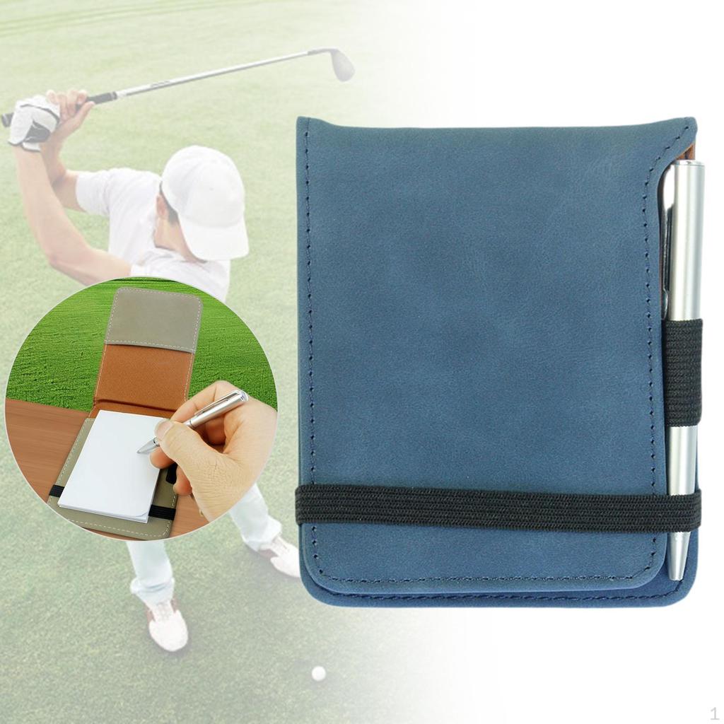 Golf Scorekartenhalter Scoreheft Geschenke Wettbewerbszubehör Spiel Outdoor Golfs Yardage Buch