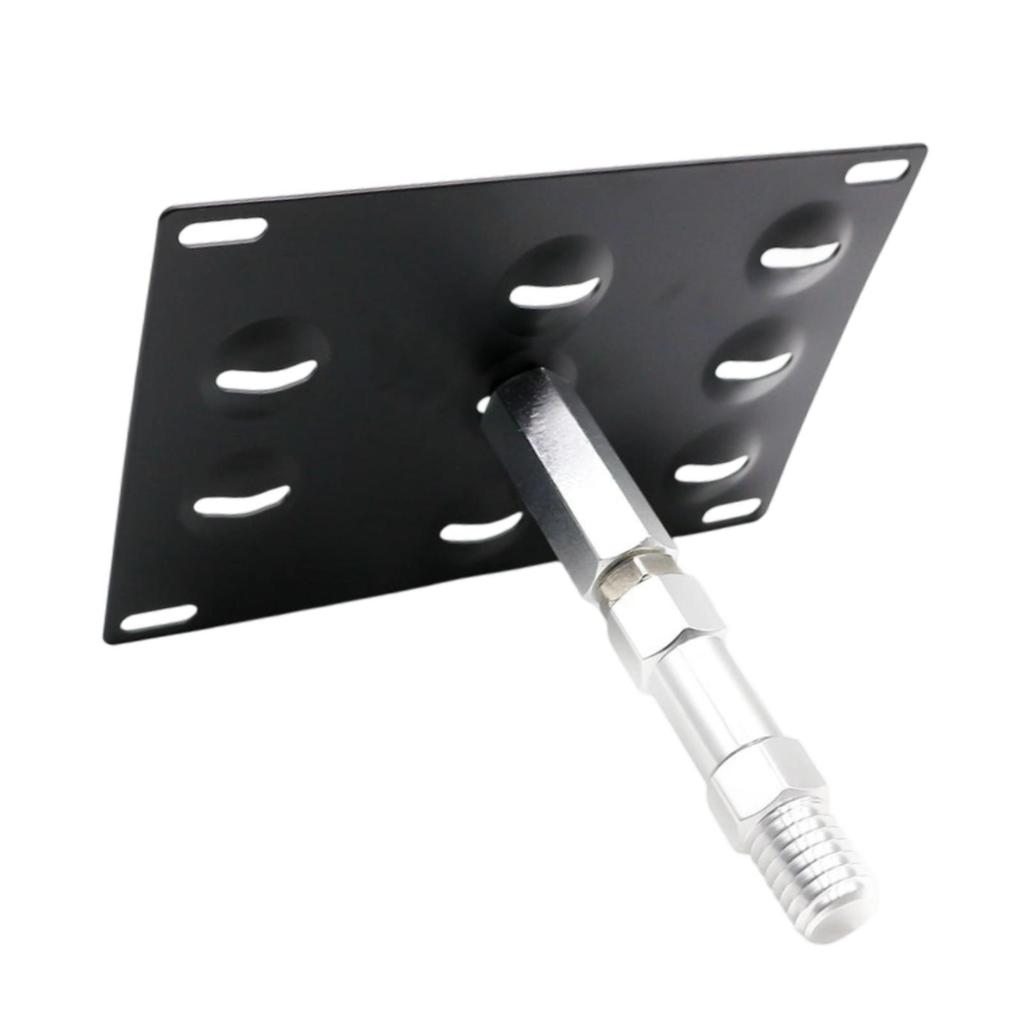 Tow Hook License Plate Bracket Professional Sturdy with Adapter Tag Frame Car Modification License Plate Frame for BMW License Plate Covers Frames 6