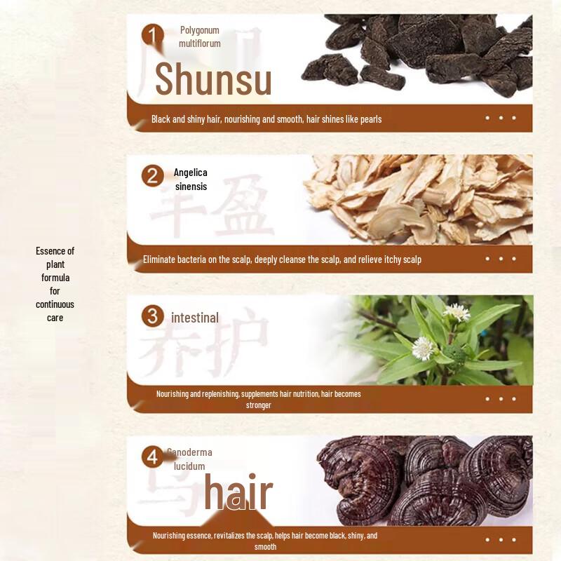 Bawang Shouwu Hair Nourishing Shampoo
