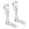 For KAWASAKI KLR650 1987-2024 KLE 500 KLX 250 VULCAN Motorcycle Rider Adjustable Foot Pegs Kit 22mm 7/8" 28.8mm 1/8" Highway