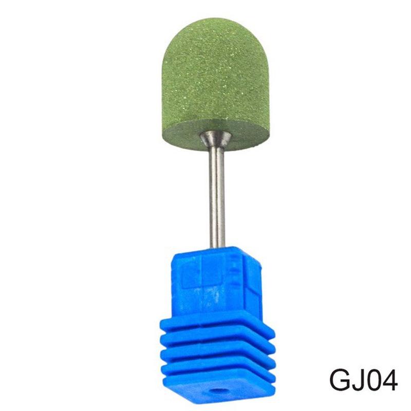 Silicone Nail Art Drill Bit Professional Milling Cutter Green Nail Tools for Electric Machine
