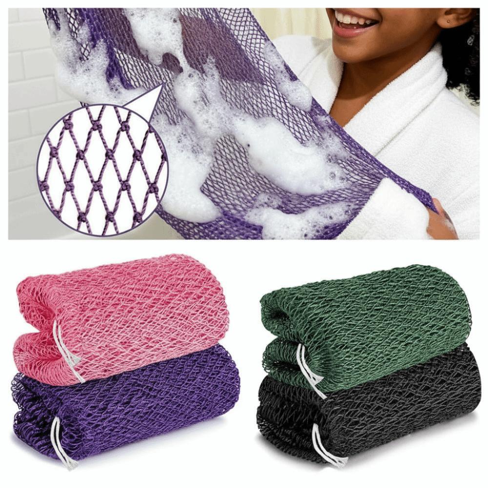 Extra Long African Net Sponge Stretchable Bath Net High Quality Travel Bath Sponge