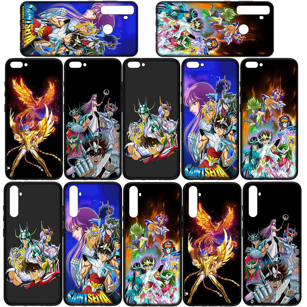 Cover for iPhone 16 15 Xiaomi Redmi Note 14 13 12 11 Pro Max X 8 9 16e Samsung Galaxy S25 S24 S23 Moto A4 G54 OPPO Huawei Anime Saint Seiya Phone Case