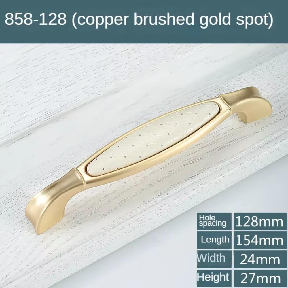 Vintage Furniture Handle Wear Resistant Drawer Knobs Durable Wardrobe Door Pulls  Shoe Cabinet