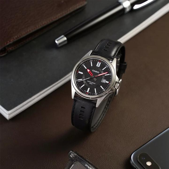 Casio Unisex Standard Series 45mm Black Watch MTP-E700L-1EVDF
