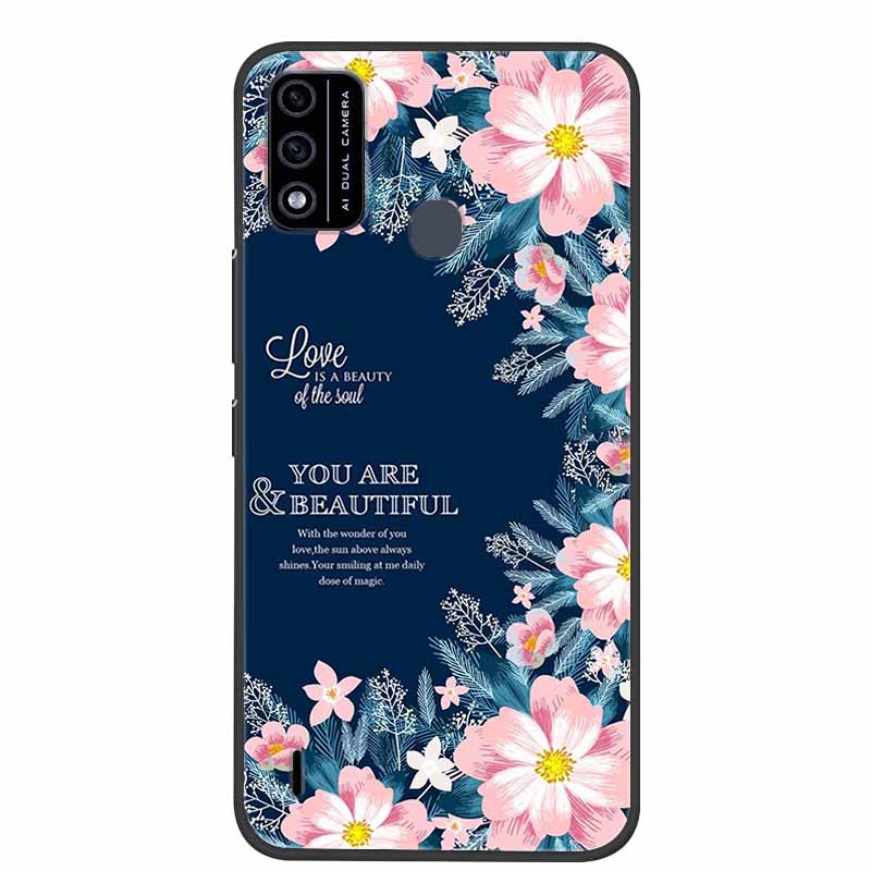 For Itel A48 Case Soft Silicone Cool Cartoon Case For ItelA48 Back Cover for ITEL A 48 Cases Fashion TPU Phone Fundas New Capa
