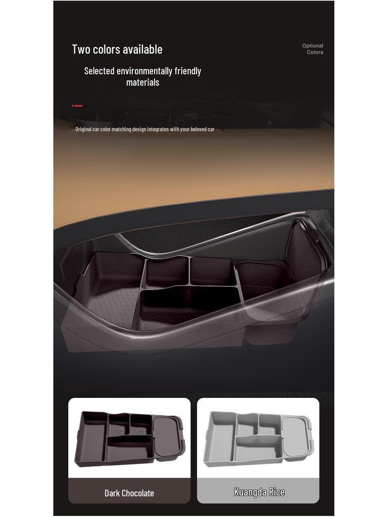 BYD D9 Center Console Silicone Organizer for Glasses & Accessories