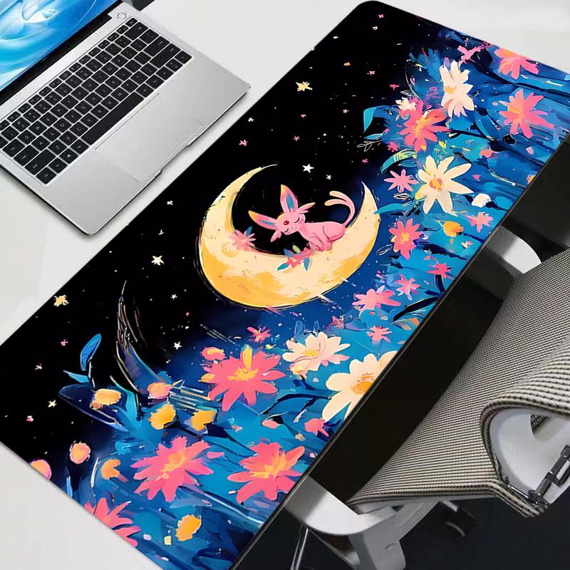 Gaming Mouse Pad Large Computer Mousepad Desk Mat PC Pokemon Pikachu Anime Carpet Keyboard durable Gamer Accessories Table