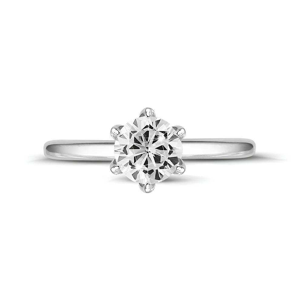 Luxus-Designs 6mm AAA+ Zirkonia Solitärringe Für Damen Preise 316l Edelstahl Herrenschmuck 2025