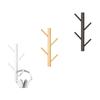 1PC Wall-mounted Coat Rack Creative Coat Rack Bedroom Wooden Hook Modern Solid Wood Simple 4 Hooks