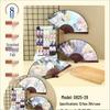 Panda 8-inch Cartoon Folding Fan - Cute Anime Design, Perfect for Students, High-Quality Summer Cool