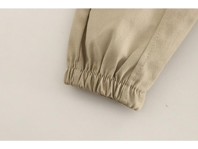 Boys' Spring 2025 Two-Piece Outfit: English Letter Round Neck Suit for Kids