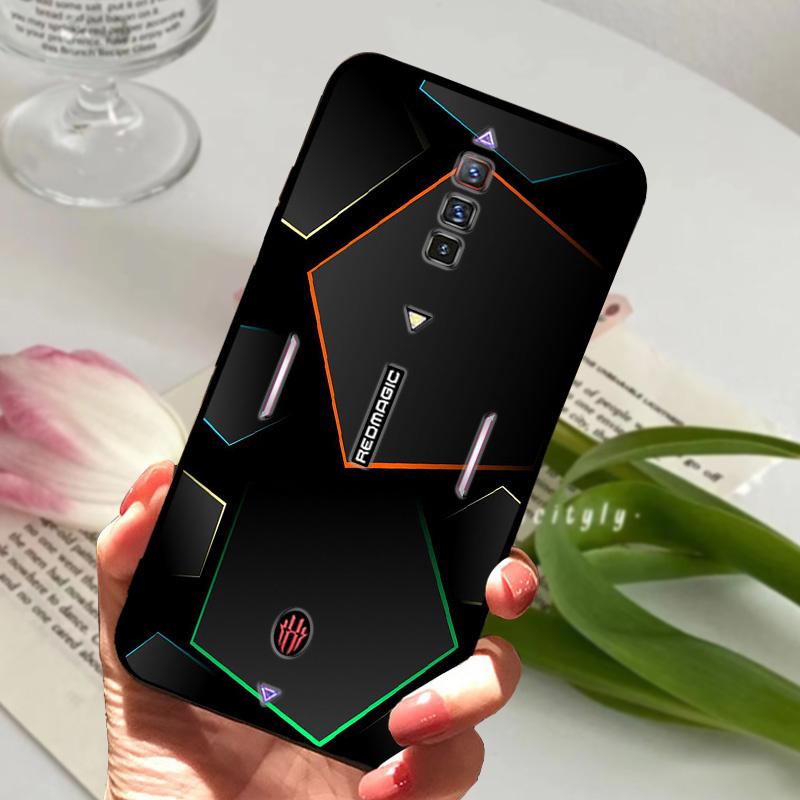 For ZTE Nubia Red Magic 6 Case Shockproof Soft TPU Silicone Phone Cover For ZTE Nubia Red Magic 6S Pro Capa Cartoon RedMagic 6