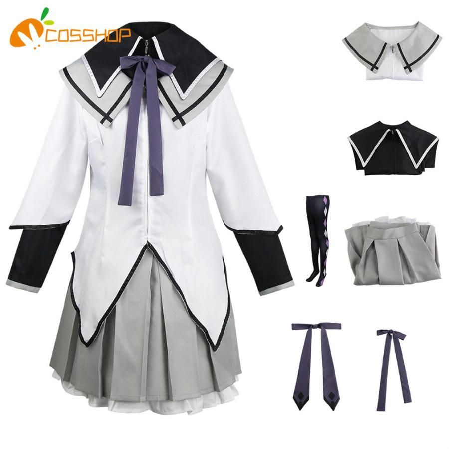 [USED] Puella Magi Madoka Magica Akemi Homura Cosplay Costume Cosplay Event Anime Transformation Disguise Costume Party