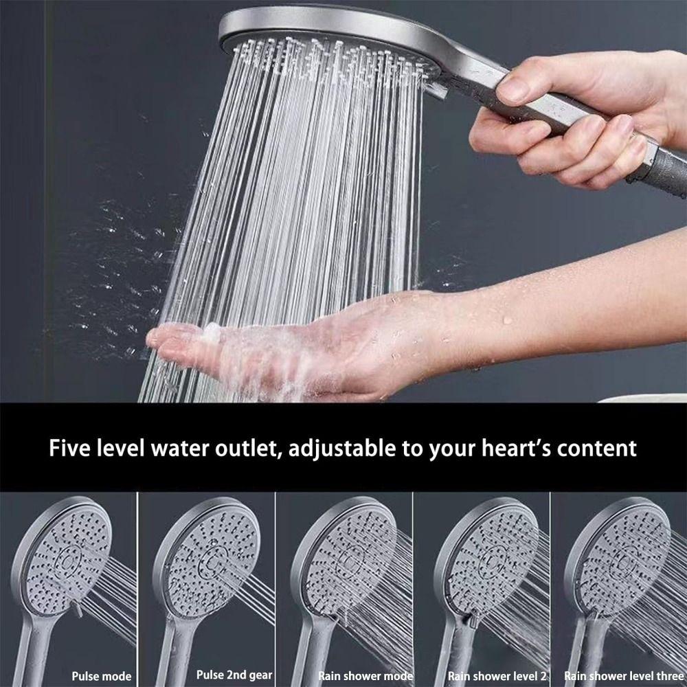 Anti-clog Nozzles Water Saving Sprayer Handheld Shower Sprayer  Bathroom Accessories