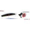 Koorinwoo 4 Sensors Buzzer 22mm Car Parking Sensor Kit Reverse Backup Radar Sound Alert Indicator Probe System 12V Parktronic