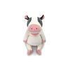 Shinada Global Mochi Series Mochi Cow, Black, Large, 22 X 22 X 30 Cm, Plush Animal Cow Plush Toy MOCO-0350B