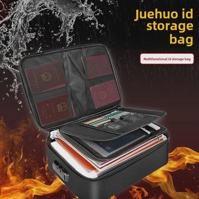 Bestseller Feuerfeste und Wasserdichte Dokumentenaufbewahrungstasche für Wertvolle Akten