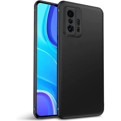 Protective Case - E.F.CONNECTION - Xiaomi 11T - Flexible - Silicone - Black