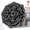 1pc Star Mandala Folding Umbrella, Durable, Suitable for Outdoor Activities or Rain, Suitable for Commuting Yy251027148