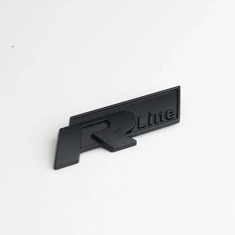 

2026 Hot Sticker Car Front Grille Emblem for Volkswagen Rline Polo Passat B5 B7 Golf 3 4 5 Jetta Touareg Beetle Tail Trunk Fende