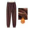 YUZHAOLIN Women's Fleece-Lined Cuffed Joggers