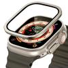 Tempered Glass for Watch Ultra 49mm Titanium Metal Frame Anti-Scratch film for Series Ultra 2 Screen Protector Accessories