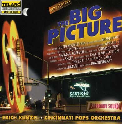 CD ERIC RIGLER, DAVID ARNOLD, ELLIOT B - Big Picture  CD80437 Telarc Digital 1997 US Classical Used