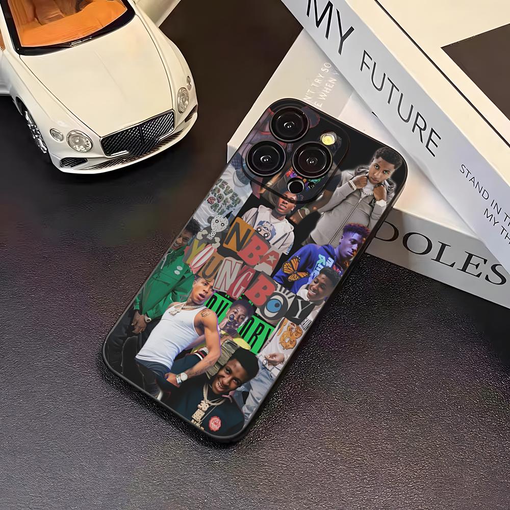 Nba Youngboy Phone Case For 16 Pro Max Iphone 17 Pro Max 14 15 Plus 12 13 11 Pro Xr X Xs SE Back Cover