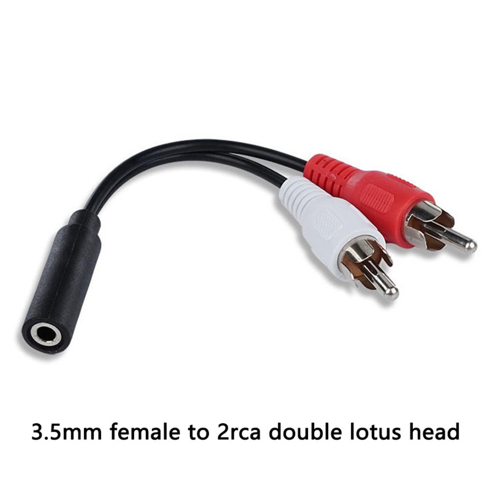 1/1/1Pcs RCA Audio video AV Cable Wire Cord 1.1mm Audio Aux Socket pole male female Jack Plug To 1RCA 1 RCA male female Adapter