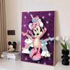 Disney Diamond Painting Minnie Mouse Pajamas Dreamy and Healing Illustration Mosaic Embroidery Diamond Painting Cross stitch Home Decoration 5D DIY