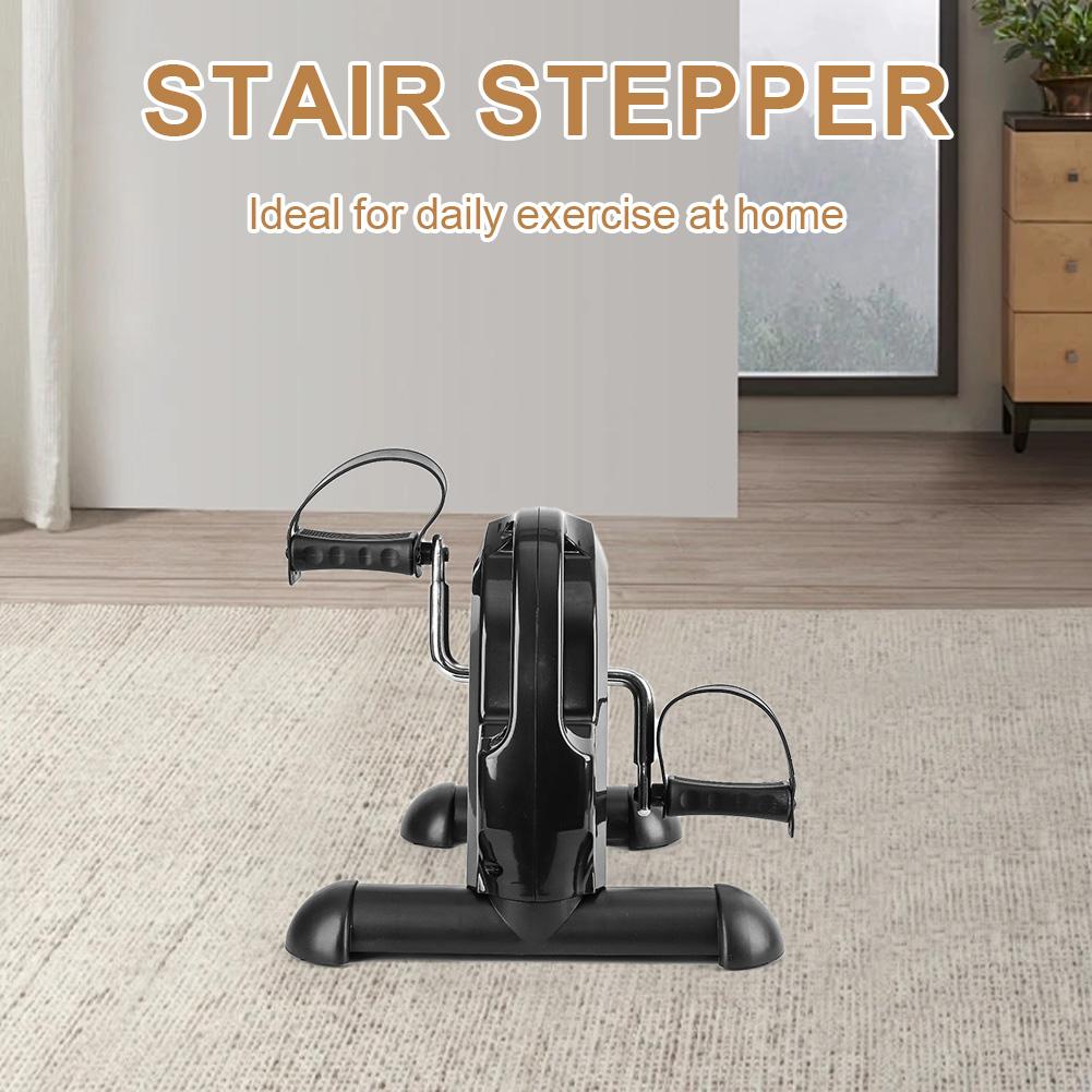 Mini Exercise Bike Peddler Exercise Bike Anti Slip Foot Pedal Exercise Machine Adjustable Portable Pedal Trainer for Home Office