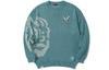 Knitwear Men's Green Crew Neck Moderate Other AMBR085-3