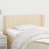 VidaXL Headboard with Ears Cream 93x16x78-88 Cm Fabric3118993
