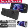 Schutzhülle für MSI Claw 8AI Handheld-Konsole Silikon Weiche Abdeckung Stoßfest Sturzfest Schutzhülle Hülle Spiel Teile